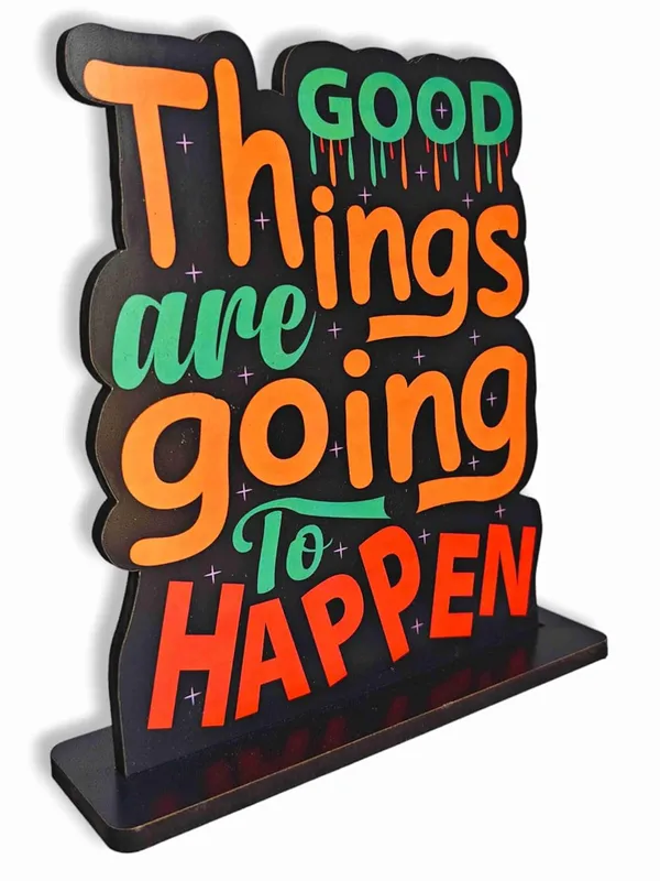 Wooden_Idols_Figurine_Good_Things_Are_Going_To_Happen_Motivational_Quote_Table_Decor_For_Office_Desk_Home_Decor_Item_Living_Room_Bedroom_Modern_Art_Wood_Showpieces_Decorative_Gift_14Cm_15Cm