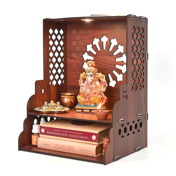 Wooden_Temple_For_Home_Pooja_Mandir_With_Led_Light_Drawer_Shelves_Wall_Mounted_Or_Tabletop_Mandir_With_Om_Logo_Diy_H_15_X_L_12_X_W_10_5_Inch_Traditional