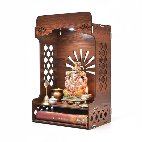 Wooden_Temple_For_Home_Premium_Design_Pooja_Mandir_For_Home_Office_Shop_With_Storage_Can_Be_Used_As_Pooja_Stand_For_Wall_Mounted_With_Led_Spot_Light_Diy_16X10_Inch