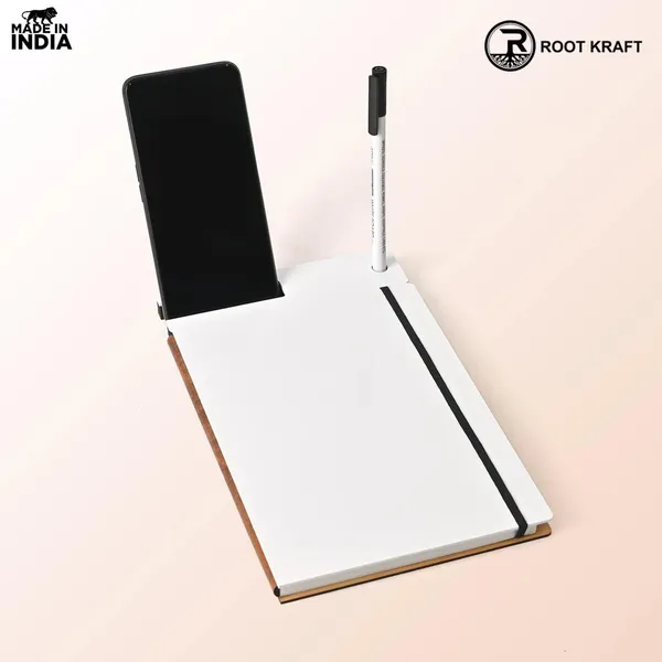Wooden_Smart_Diary_With_White_Board_Marker_A5_Notebook_With_Mobile_Pen_Stand_Personal_Use_Office_Corporate_Gift