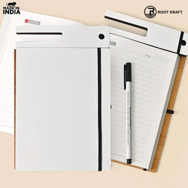Wooden_Smart_Diary_With_White_Board_Marker_A5_Notebook_With_Mobile_Pen_Stand_Personal_Use_Office_Corporate_Gift