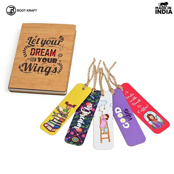 Diary_Notebook_With_5_Colourful_Bookmarks_Motivational_Quotes_190_Quality_Pages