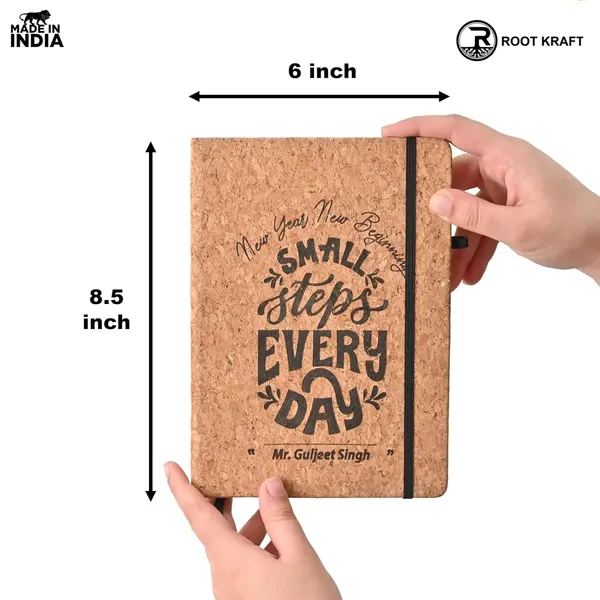 Eco_Friendly_Cork_Diary_With_Pen_Holder_190_Pages_Motivational_Quote_Personalized_Name_Option