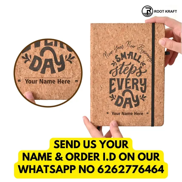 Eco_Friendly_Cork_Diary_With_Pen_Holder_190_Pages_Motivational_Quote_Personalized_Name_Option