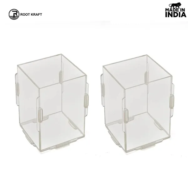 Desk_Organizer_4_Piece_Acrylic_Pen_Holder_Crystal_Clear_Pencil_Holder_Stationery_Organizer