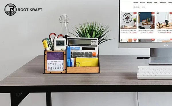 3_Compartment_Desk_Organizer_With_2025_Calendar_Desk_Calendar_Desk_Accessories