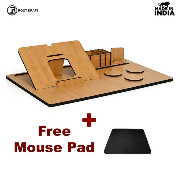 Lapdesks_Premium_All_In_One_Table_Top_For_Laptop_Stand_With_Cooling_Pad_Keyboard_And_Mouse_Pad_Mobile_Stand_Stationary_Desk_Organizers_And_Coaster_Set_All_In_One