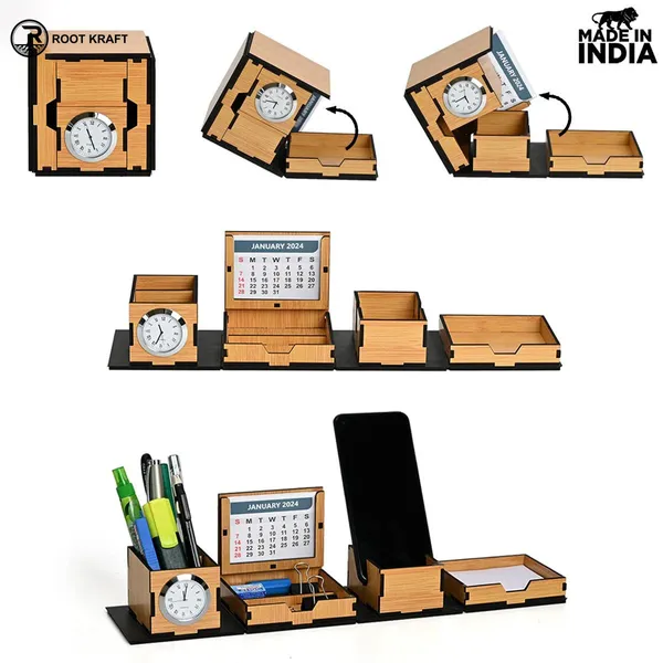 Foldable_All_In_One_Office_Desk_Organizer_With_Clock_Calendar_2025_Mobile_Stand_Desk_Accessories