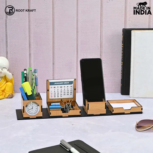 Foldable_All_In_One_Office_Desk_Organizer_With_Clock_Calendar_2025_Mobile_Stand_Desk_Accessories