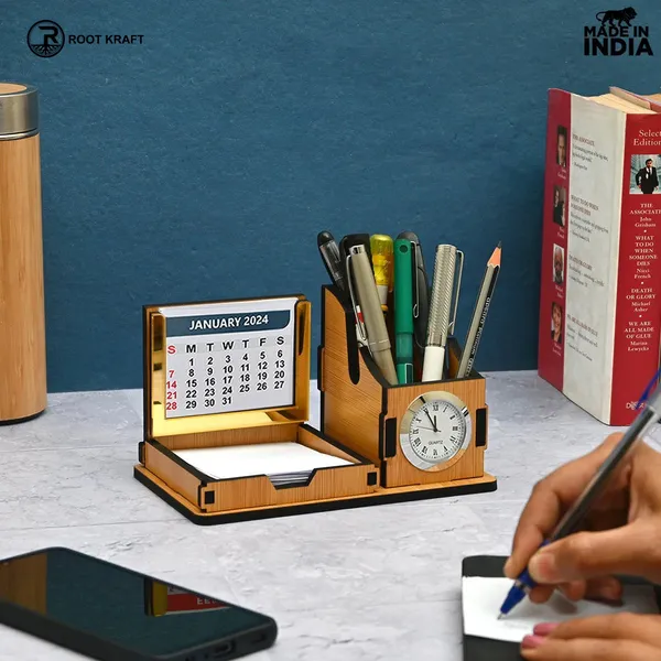 Mini_Desk_Organizer_With_Clock_Calendar_2026_Desk_Calendar_Desk_Accessories