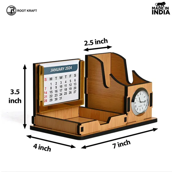 Mini_Desk_Organizer_With_Clock_Calendar_2026_Desk_Calendar_Desk_Accessories
