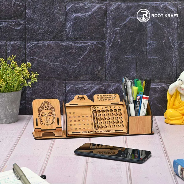 Lifetime_Calendar_With_Desk_Organizer_And_Mobile_Stand_Desk_Calendar_Mobile_Accessories