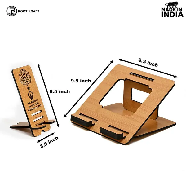 3_Level_Portable_Laptop_Stand_With_Portable_Mobile_Holder_Combo_Customized_Corporate_Gifts_Work_From_Home