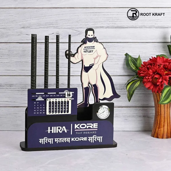 Eco_Friendly_Customize_Iron_Rod_Stand_With_Calendar_Clock_For_Workspace_Solutions_Perfect_Gift_For_Industries_Iron_Rod_Stand_With_Expansive_Storage