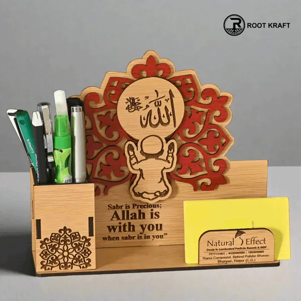 Eco_Friendly_Customized_Pen_Holder_With_Spacious_Visiting_Card_Holder_Durable_Workspace_Solution_Perfect_For_Corporate_Gifting