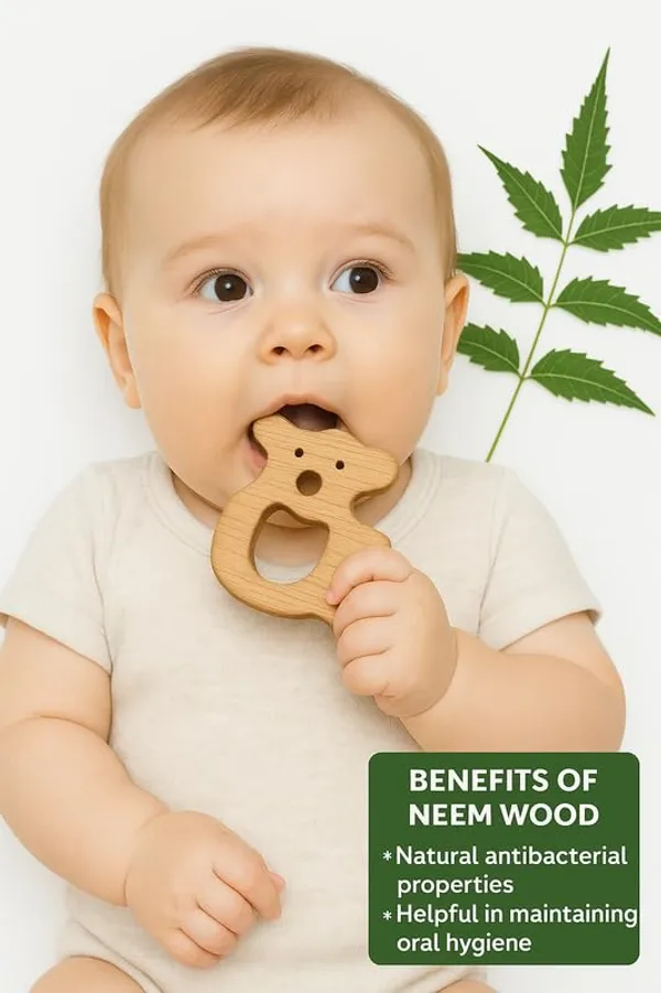 Organic_Neem_Wood_6_Shape_Teether_Combo_For_Baby_1_Ring_1_Dumbbell_2_Rattle_1_Owl_1_Koala_Safe_Natural_Teething_Toys