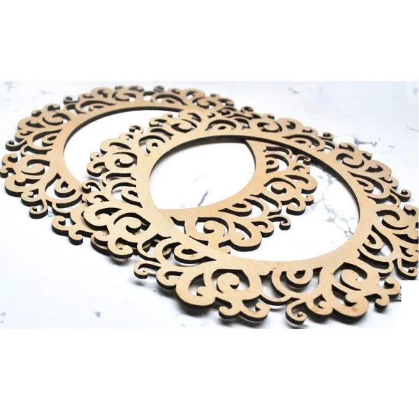 3Mm_2Pc_Unfinished_Round_Wood_Mdf_Cutout_For_Mirror_Photo_Frame_Craft_Diy_Projects_Art_Class_Home_Decoration_Embellishment