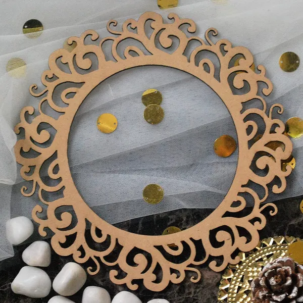3Mm_2Pc_Unfinished_Round_Wood_Mdf_Cutout_For_Mirror_Photo_Frame_Craft_Diy_Projects_Art_Class_Home_Decoration_Embellishment