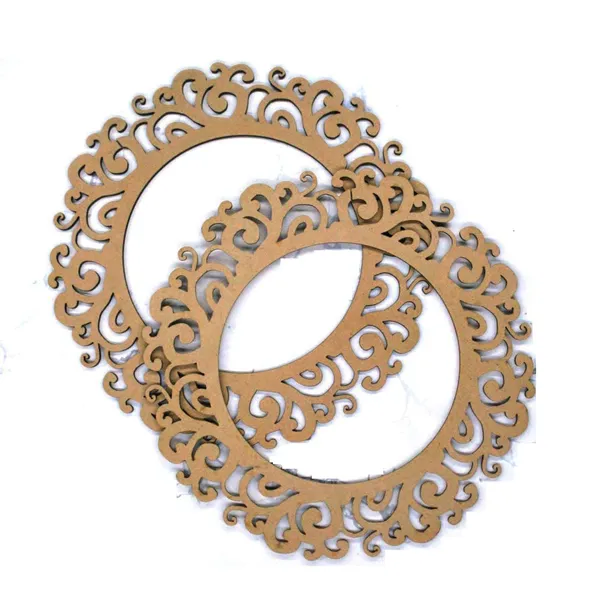 3Mm_2Pc_Unfinished_Round_Wood_Mdf_Cutout_For_Mirror_Photo_Frame_Craft_Diy_Projects_Art_Class_Home_Decoration_Embellishment