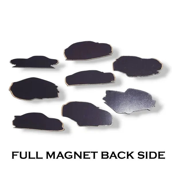 Car_Theme_Wooden_Fridge_Magnets_Set_Of_8_2Mm_Thickness
