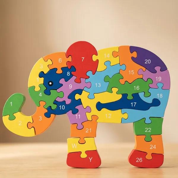 Root_Kraft_Wooden_Giraffe_Alphabet_And_Number_Puzzle_For_Kids_Learning_Toy_Giraffe_Montessori_Abc_Educational_Alphabet_And_Number_Jigsaw_For_Toddlers_Elephant