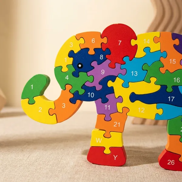 Root_Kraft_Wooden_Giraffe_Alphabet_And_Number_Puzzle_For_Kids_Learning_Toy_Giraffe_Montessori_Abc_Educational_Alphabet_And_Number_Jigsaw_For_Toddlers_Elephant