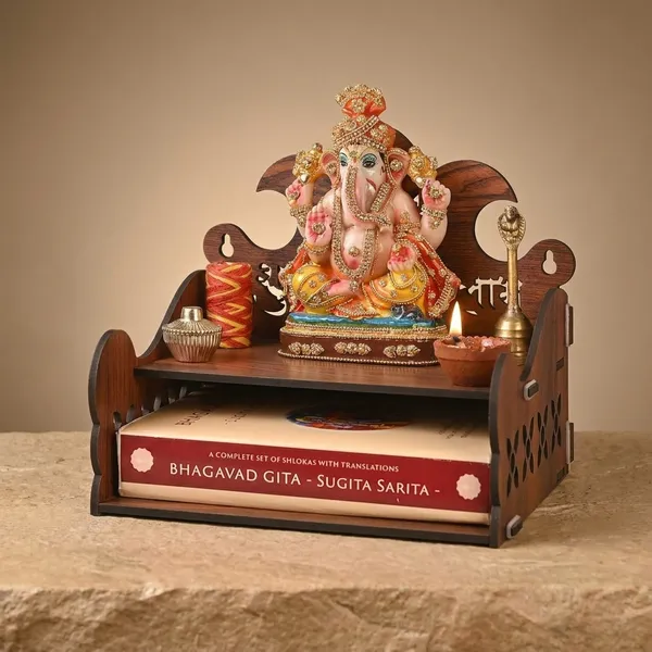 Wooden_Small_Mandir_For_Home_Shubh_Labh_With_Kalash_Carving_Utility_Shelf_Small_Pooja_Temple_For_Table_Wall_Or_Shelf_Diy_Wooden_Pooja_Mandir_8X8X8_5_Inch
