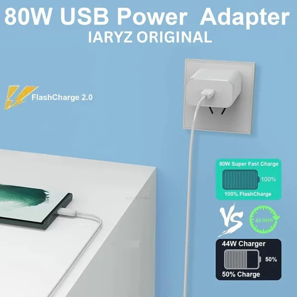 80_W_Quick_Charge_7.3_A_Wall_Charger