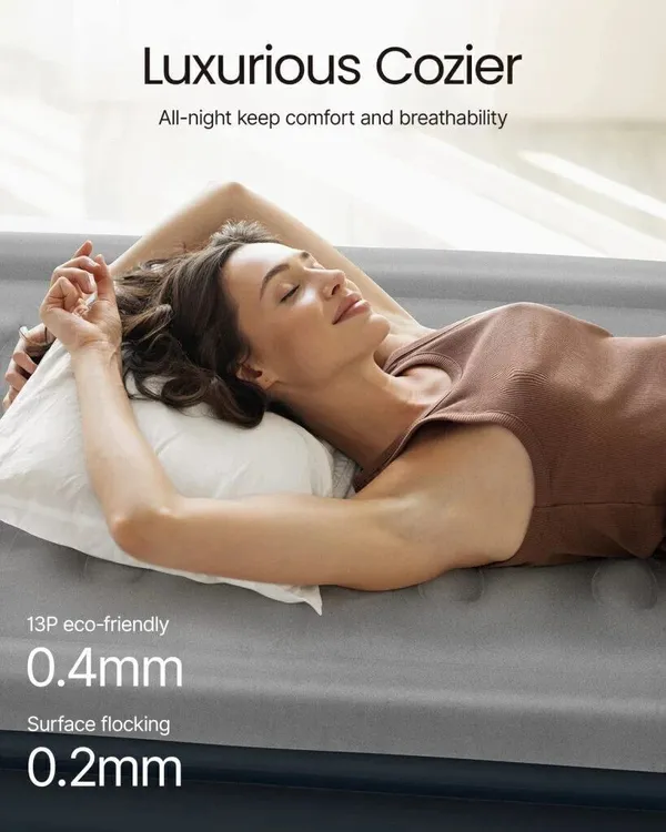 4_Seater_Inflatable_Air_Bed_Cream_White