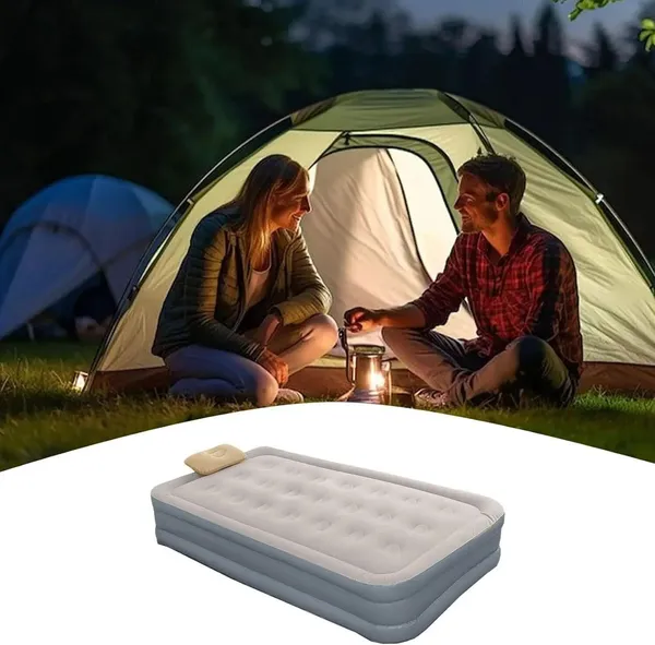 3_Seater_Inflatable_Air_Bed_with_Built-in_Pump