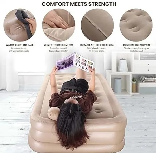 4_Seater_Inflatable_Camping_Air_Bed_Sofa_with_Pump