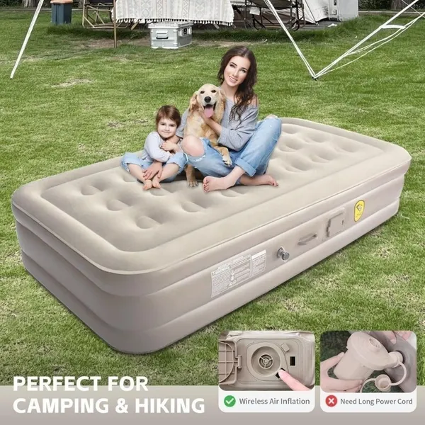 2_Seater_Inflatable_Air_Bed_Mattress_Sofa_with_Pump