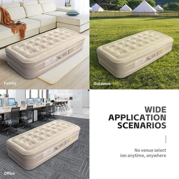 2_Seater_Inflatable_Air_Bed_Mattress_Sofa_with_Pump