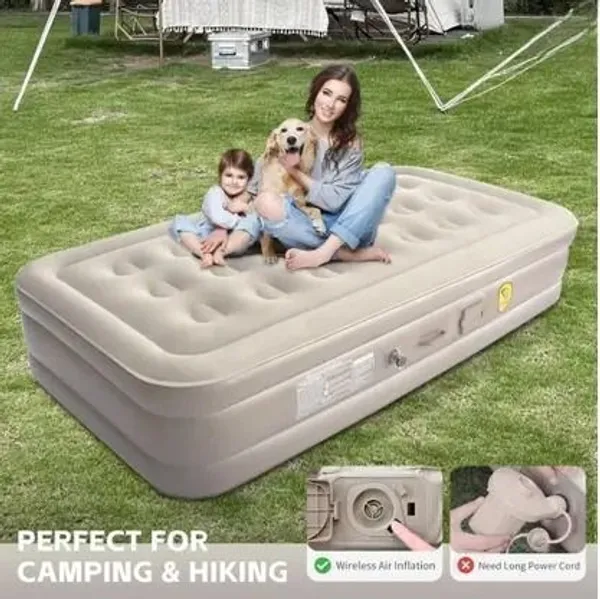 2_Seater_Inflatable_Air_Bed_Sofa_with_Pump