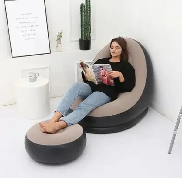 2_Seater_Inflatable_Recliner_Sofa_with_Footrest_Pump