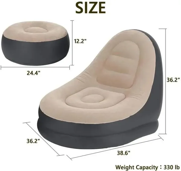 2_Seater_Inflatable_Recliner_Sofa_with_Footrest_Pump