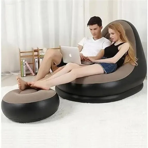 2_Seater_Inflatable_Recliner_Sofa_with_Footrest_Pump