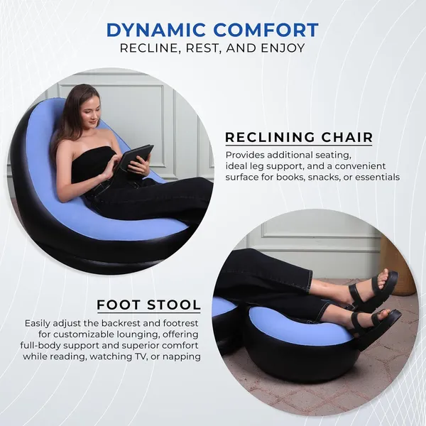 2_Seater_Inflatable_Sofa_Chair_with_Footrest_Blue
