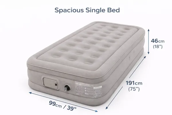 1_Seater_Inflatable_Air_Mattress_Sofa_with_Pump