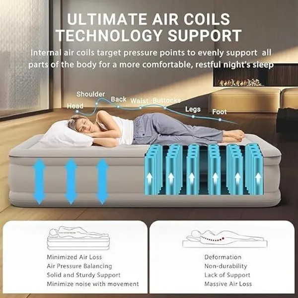 2_Seater_Inflatable_Air_Mattress_Sofa_Beige