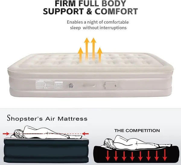 2_Seater_Inflatable_Air_Bed_Sofa_with_Pump