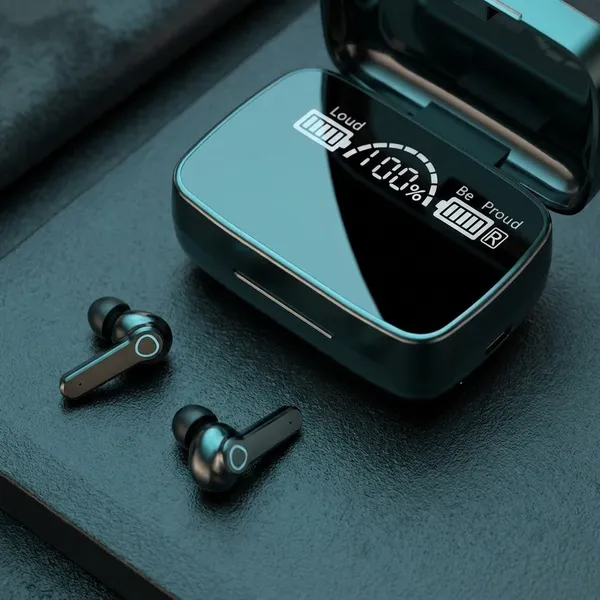 M19_TWS_DJ19.8_Bluetooth_Earbuds_280H_Playtime_with_Power_Bank