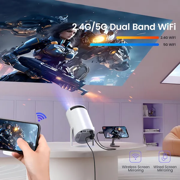 Android_11_WiFi_6_Bluetooth_Portable_Projector_4500_lm