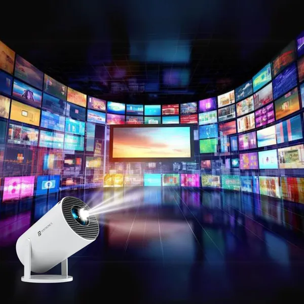 Smart_4K_LED_Projector_720P_4500_lm