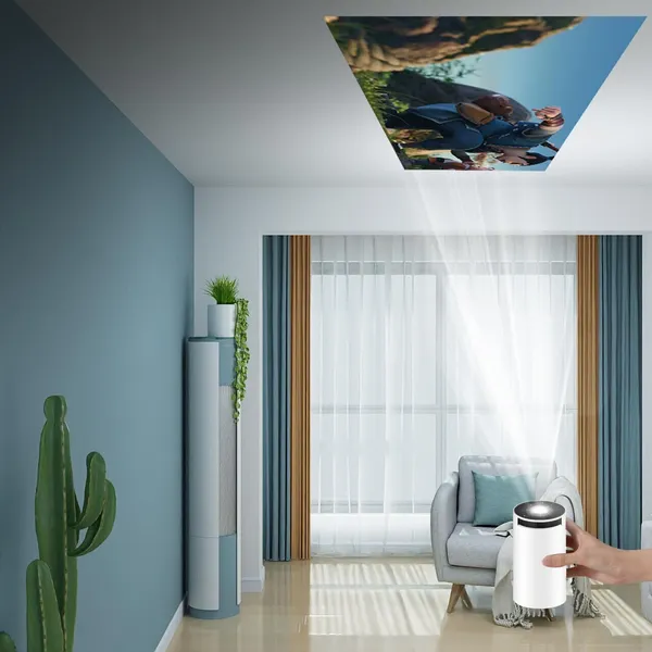 4K_1080P_Portable_Projector_4500_lm_Wireless_Remote