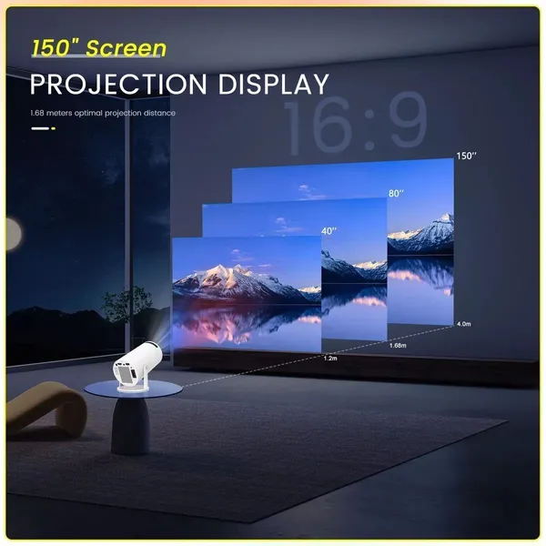 HY300_Smart_Projector_HDMI_Cable_4700_lm