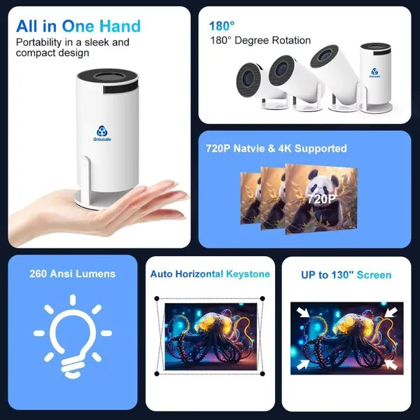 4K_Android_WiFi_Portable_Projector_8400_lm