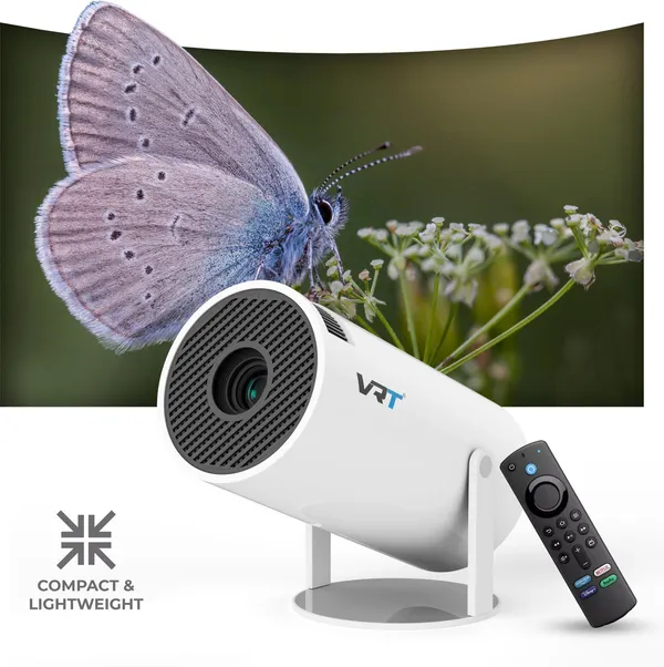 N300_Smart_Projector_720p_HD_4K_Support_Android_11_2500_lm