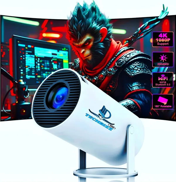 HY300_Ultra_Smart_Android_Projector_4K_Support_1080P_8400_lm