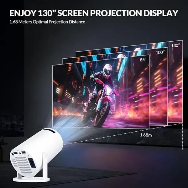 HY300_Ultra_Smart_Android_Projector_4K_Support_1080P_8400_lm